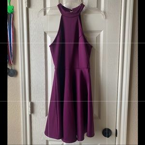 Charlotte Russe purple dress